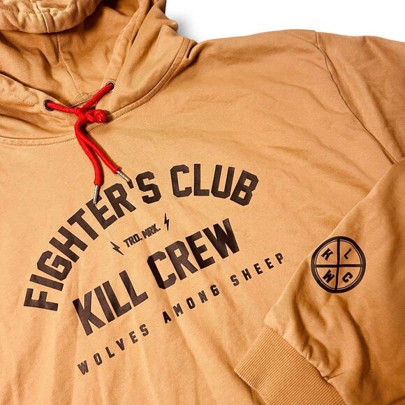 Kill Crew Fighters Club Hoodie Sweatshirt Mens 3XL - Picture 1 of 4
